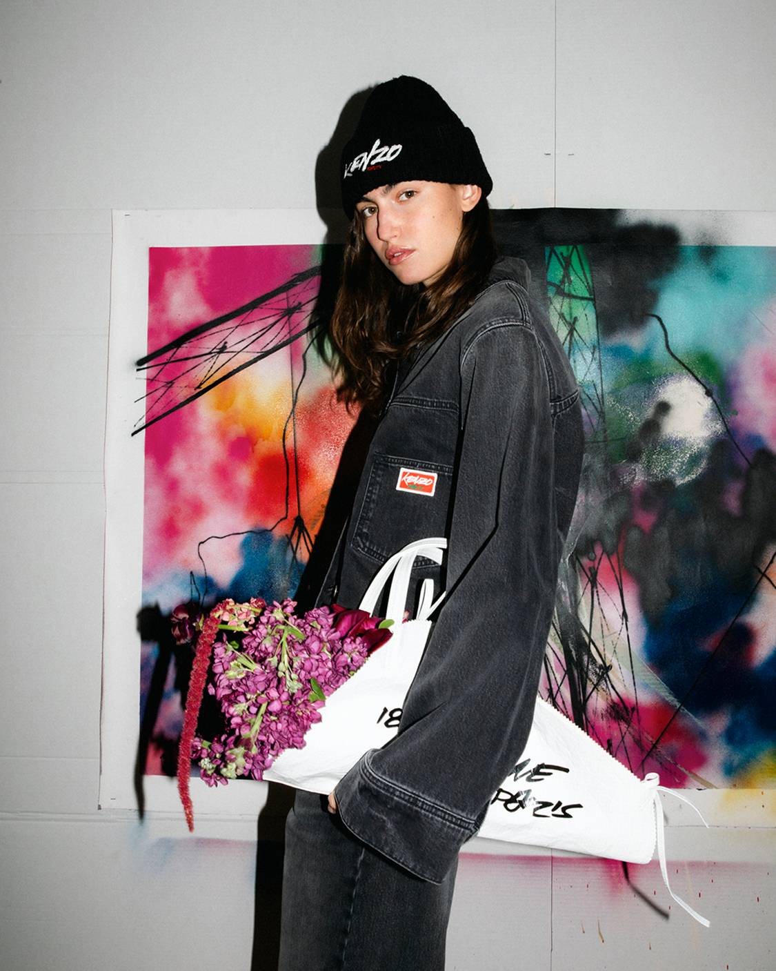 KENZO × FUTURA Tシャツ フューチュラコレクション KENZO - ケンゾー×フューチュラ2000 グラフィックTシャツ を